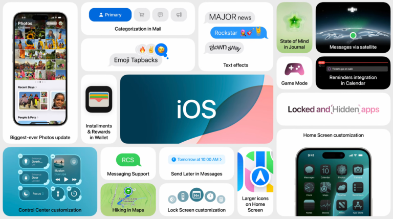 Apple presentó iOS 18 y estas son sus novedades